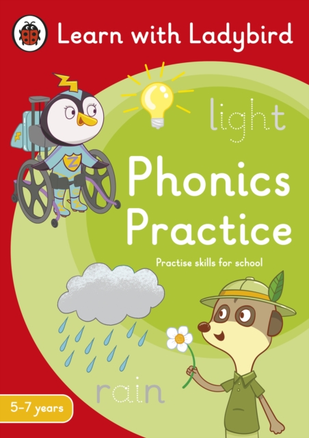 Phonics Practice: A Learn with Ladybird Activity Book (5-7 years) : Ideal for home learning (KS1), Paperback / softback Book
