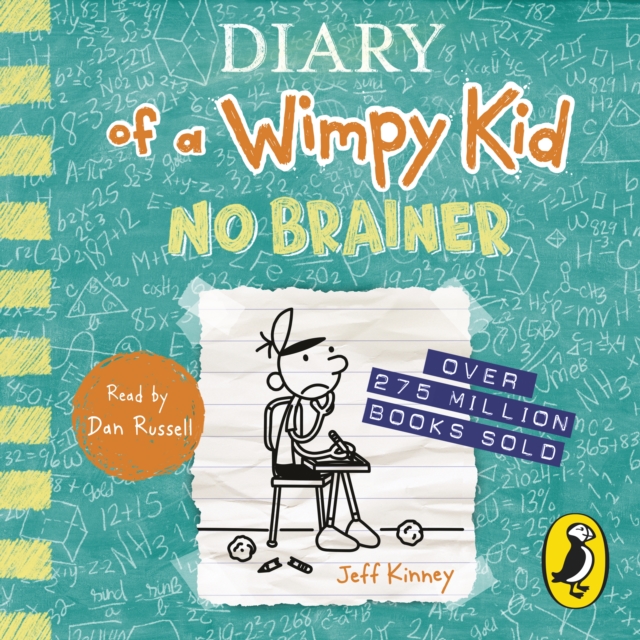 Diary of a Wimpy Kid: No Brainer : (Book 18), eAudiobook MP3 eaudioBook