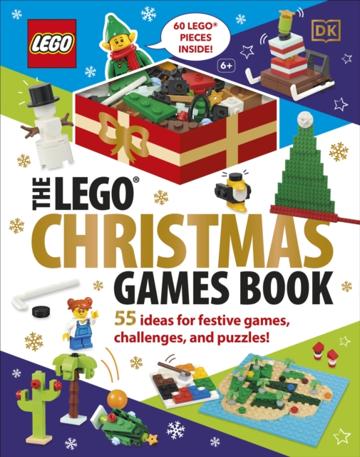 The LEGO Christmas Games Book : 55 Ideas for Festive Games, Challenges, and Puzzles, Hardback Book