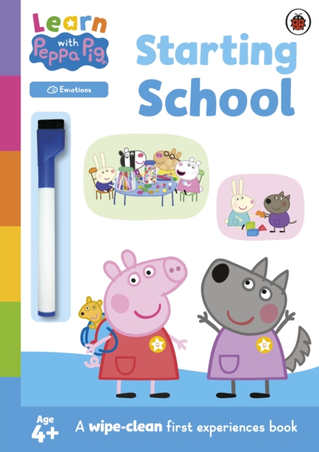 Learn with Peppa: Starting School wipe-clean activity book, Paperback / softback Book