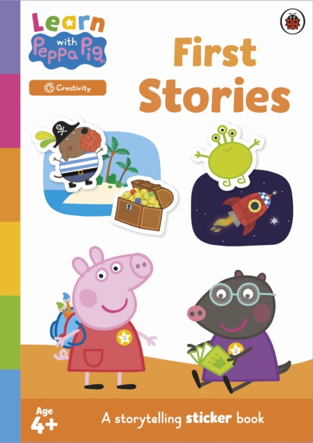 Learn with Peppa: First Stories sticker activity book, Paperback / softback Book
