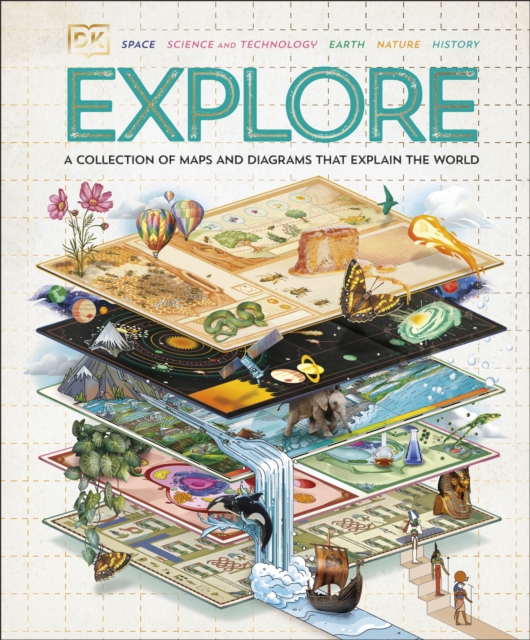 Explore : A Collection of Maps and Diagrams That Explain the World, Hardback Book