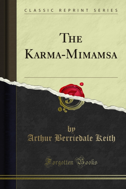 The Karma-Mimamsa, PDF eBook