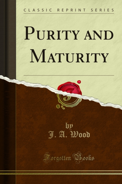 Purity and Maturity, PDF eBook