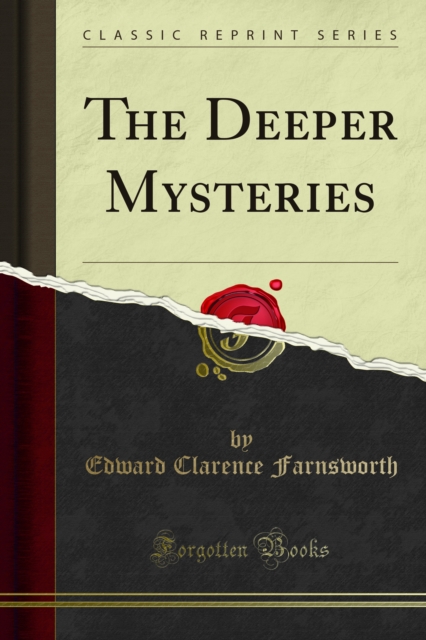 The Deeper Mysteries, PDF eBook