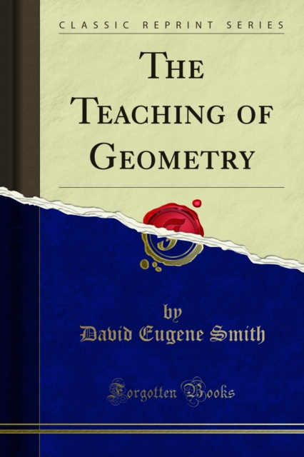 The Teaching of Geometry, PDF eBook