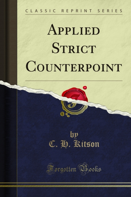 Applied Strict Counterpoint, PDF eBook