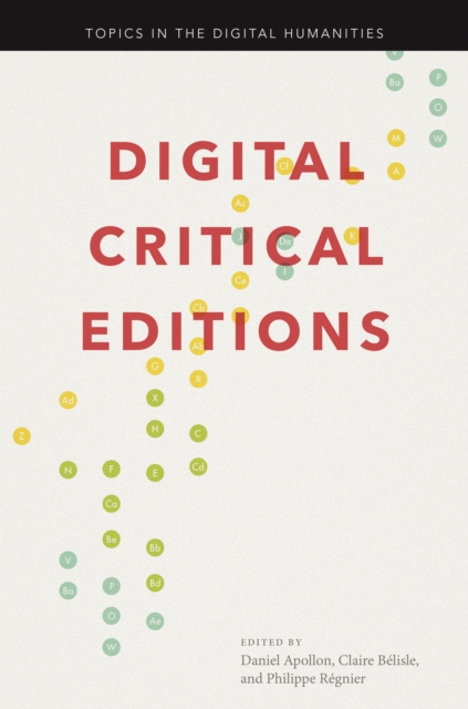 Digital Critical Editions, Paperback / softback Book