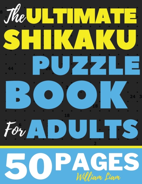 Large Print 20*20 Shikaku Puzzle Book For Adults Brain Game For Relaxation, Paperback / softback Book