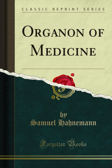 Organon of Medicine, PDF eBook