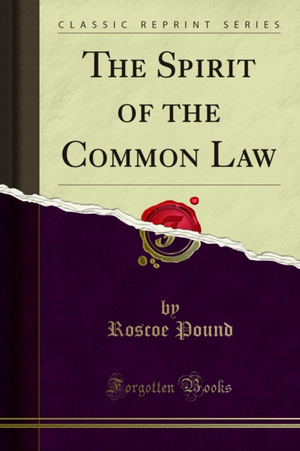 The Spirit of the Common Law, PDF eBook