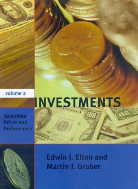 Investments : Securities Prices and Performance v. 2, Hardback Book