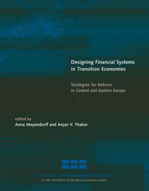 Designing Financial Systems in Transition Economies : Strategies for Reform in Central and Eastern Europe, Hardback Book
