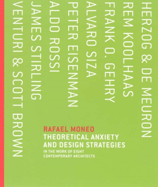 Theoretical Anxiety and Design Strategies in the Work of Eight Contemporary Architects, Hardback Book