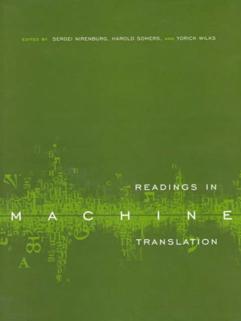 Readings in Machine Translation, Hardback Book