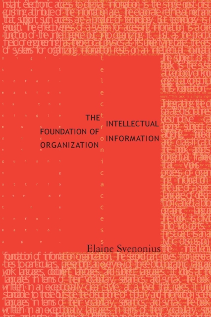 The Intellectual Foundation of Information Organization, PDF eBook