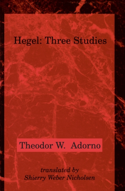 Hegel : Three Studies, Paperback / softback Book