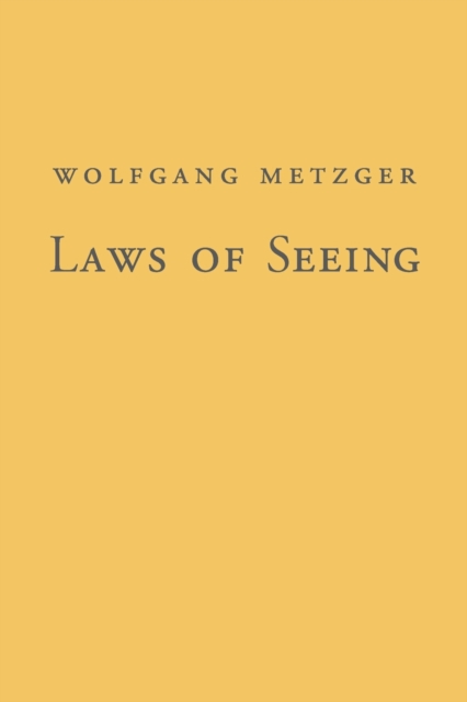 Laws of Seeing, Paperback / softback Book
