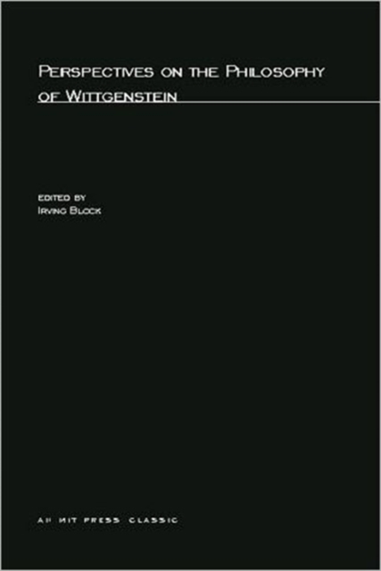 Perspectives on the Philosophy of Wittgenstein, Paperback Book