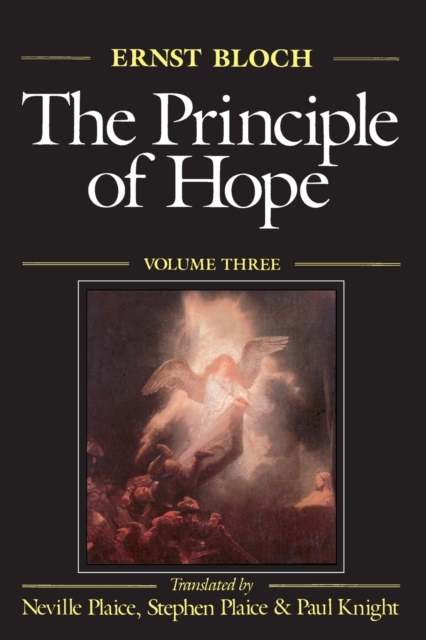 The Principle of Hope : Volume 3, Paperback / softback Book