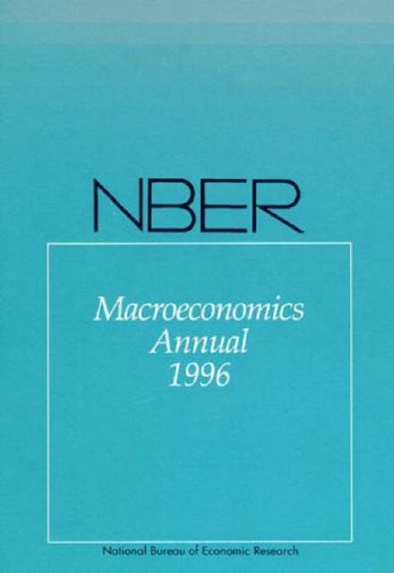 NBER Macroeconomics Annual 1996, Paperback / softback Book