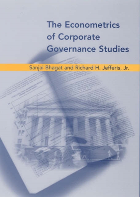 The Econometrics of Corporate Governance Studies, Paperback / softback Book