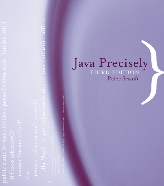 Java Precisely, Paperback / softback Book