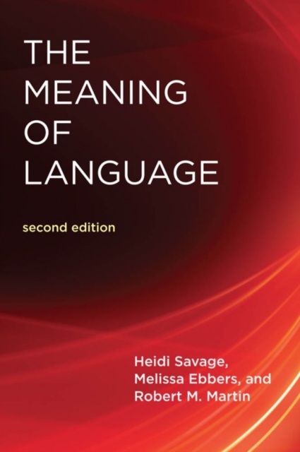 The Meaning Of Language, Paperback / softback Book