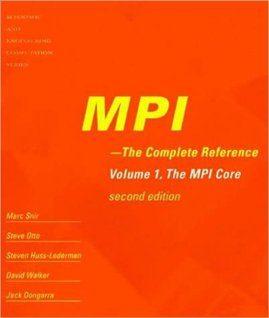 MPI - The Complete Reference : 2-vol.set, Paperback / softback Book