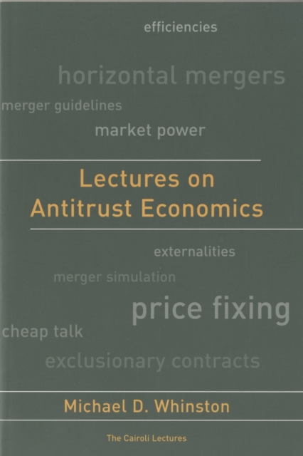 Lectures on Antitrust Economics, Paperback / softback Book