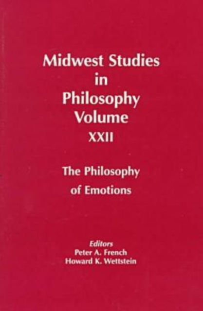 Philosophy of Emotions, Paperback / softback Book