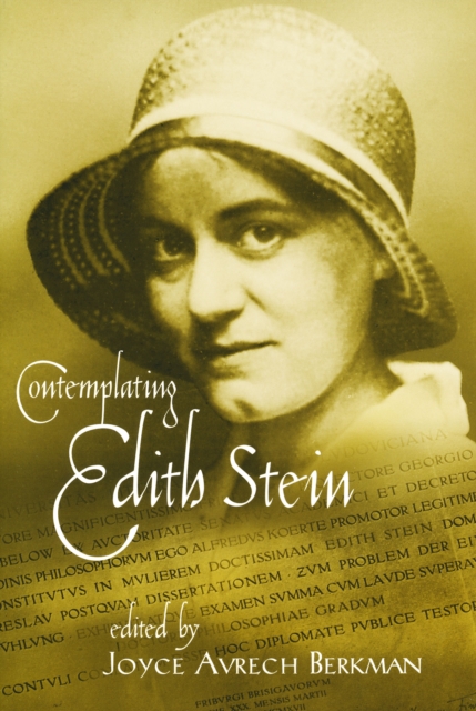 Contemplating Edith Stein, Hardback Book
