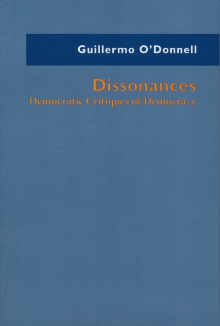Dissonances : Democratic Critiques of Democracy, PDF eBook