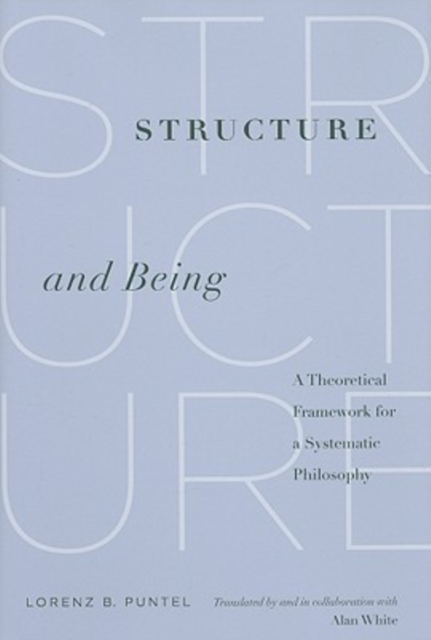 Structure and Being : A Theoretical Framework for a Systematic Philosophy, Hardback Book
