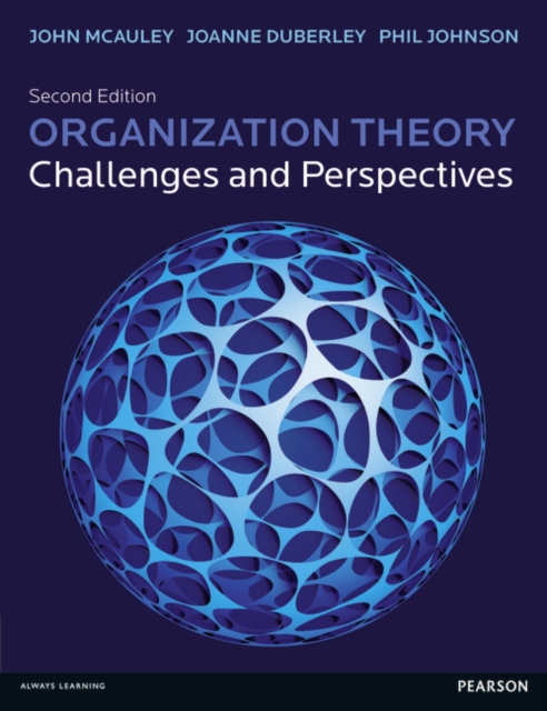 Organization Theory : Challenges and Perspectives, Paperback / softback Book