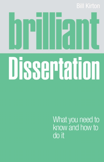 Brilliant Dissertation, PDF eBook