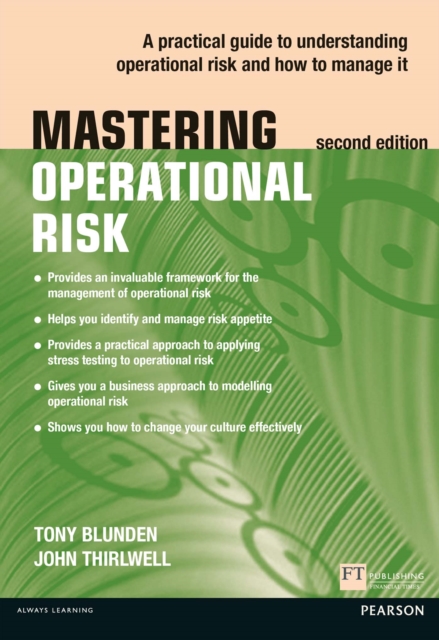 Mastering Operational Risk PDF eBook : A practical guide to understanding operational risk and how to manage it, EPUB eBook