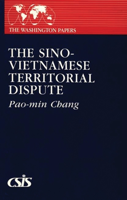 Sino-Vietnamese Territorial Dispute, Paperback / softback Book