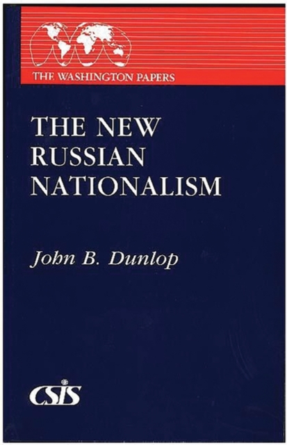 The New Russian Nationalism, Paperback / softback Book