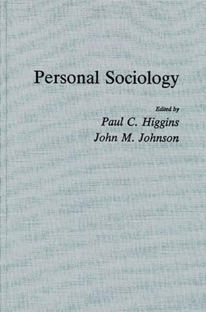 Personal Sociology, Hardback Book