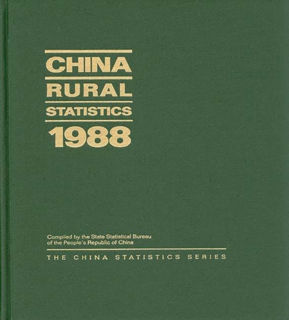 China Rural Statistics 1988, Hardback Book