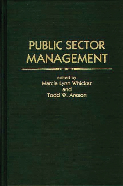 Public Sector Management, Hardback Book