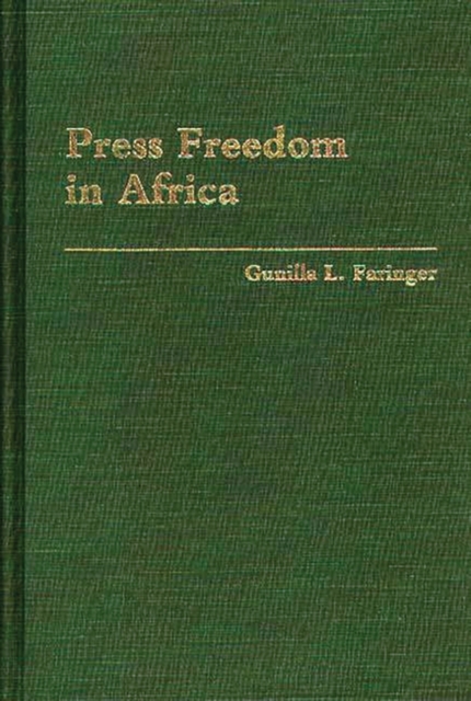 Press Freedom in Africa, Hardback Book