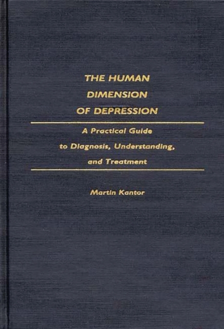 The Human Dimension of Depression : A Practical Guide to Diagnosis, Understanding, and Treatment, Hardback Book