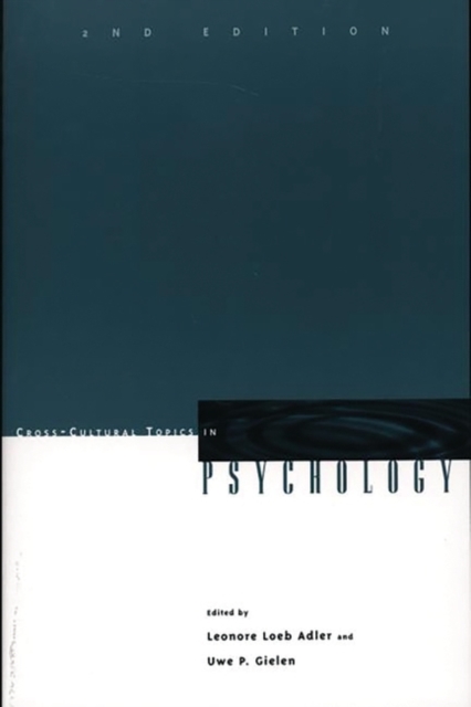 Cross-Cultural Topics in Psychology, Paperback / softback Book