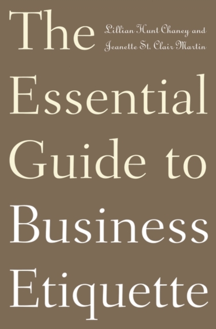 The Essential Guide to Business Etiquette, Hardback Book