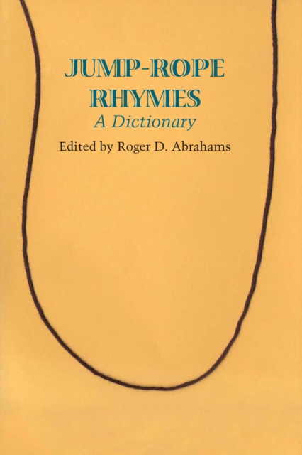Jump-rope Rhymes : A Dictionary, Paperback / softback Book