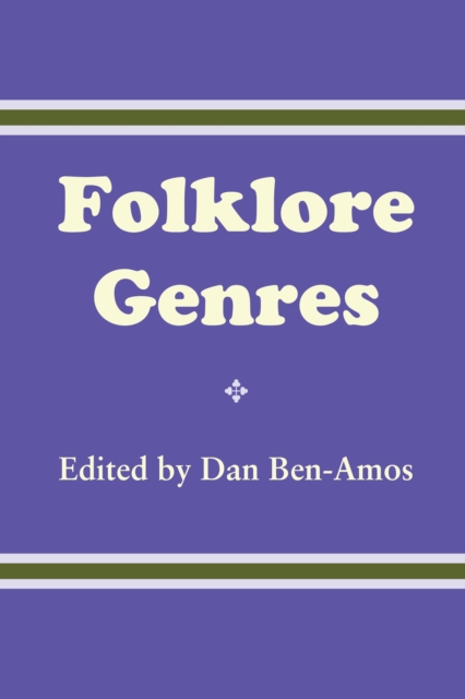 Folklore Genres, Paperback / softback Book