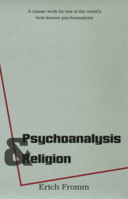 Psychoanalysis and Religion, Paperback / softback Book