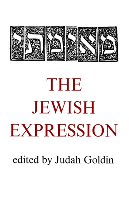 The Jewish Expression, Paperback / softback Book